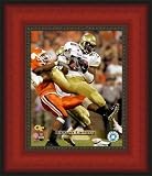 Framed Dawan Landry Georgia Tech Yellow Jackets Photo - Cherry No Mat