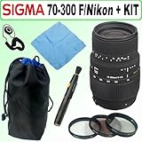 Sigma 70-300mm f/4-5.6 SLD DG Macro Lens with Built-In Motor for "Nikon" Di ....