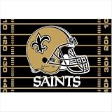 New Orleans Saints 39x59 Acrylic Tufted Rug