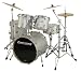 Ludwig LC445GL 5-Piece AccentCS Custom Elite FP Set, Glitter Silver