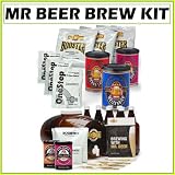 Mr. Beer 20635 Premium Gold Edition Home Brew Kit W/ 20026 3 Beer Mix International Variety Pack