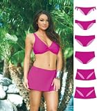Sunsets Collection - Fuchsia Underwire Twist over the Shoulder Top Style 57