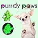 Purrdy Paws Soft Nail Caps for Dog Claws Glow-in-The-Dark Medium