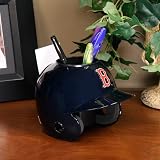 Boston Red Sox Navy Blue Mini Baseball Helmet Desk Caddy