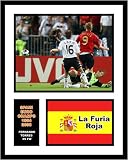 2008 Euro Champs Spain Framed Fernando Torres Milestone