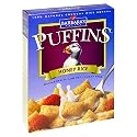 Barbara's Bakery Honey Rice Puffins Cereal, 12-Ounce Box (Pack of 4)