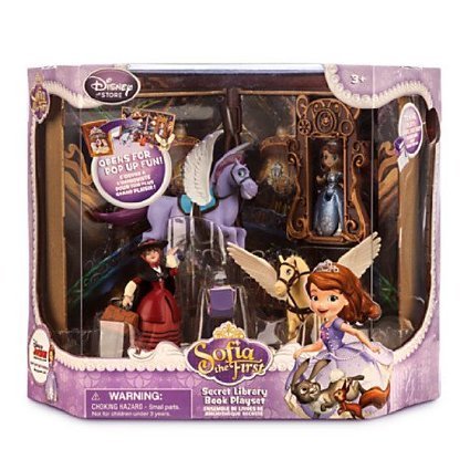 Disney Sofia The First Secret Library Book Playset