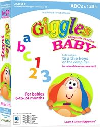 Giggles Computer Funtime For Baby - ABCs & 123'S