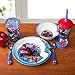 Zak! Designs Easy Grip Flatware, Children's Spoon and Fork with Amazing Spiderman, BPA-free Plastic and Stainless Steel