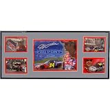 Racing Reflections Jeff Gordon 5 Picture Framed Photo