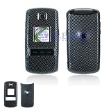 Samsung R550 Cell Phone Carbon Fiber Design Protective Case Faceplate Cover