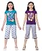 SINIMINI GIRLS PRETTY COLORFUL CAPRI SET ( PACK OF 2 ) RS.797.00