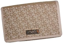Women's DKNY Signature Logo Wallet T&C Classics Hemp/Chino
