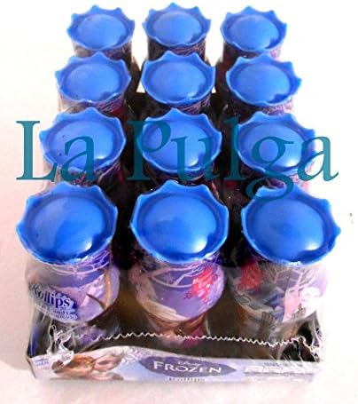 Disney Frozen Rollips Mexican Liquit Candy Blackberry Flavor 12 pcs