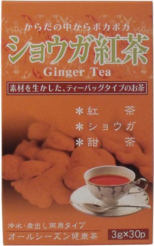 ＨＩＫＡＲＩ　ショウガ紅茶　３０袋
