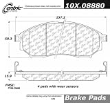 Centric Parts 100.08880 100 Series Brake Pad