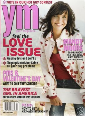 YM Magazine, February 2004, Mandy Moore Cover