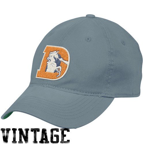 NFL Men's End Zone Team Color Flex Slouch Hat - EN13Z (Denver Broncos, Large/X-Large)