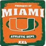 Northwest Miami Florida Hurricanes Micro-Raschel 50X60 50 X 60