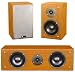 Pure Acoustics Junior Series 4-Inch Surround and Center Speaker Set (Maple)