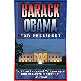 Buyenlarge 22397-9CG28 Barack Obama for President 28x42 Giclee on Canvas
