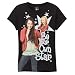 Girls' Hannah Montana Short-Sleeve Star Tee - Black