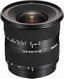 Sony DT 11-18mm f/4.5-5.6 Aspherical ED Super Wide Angle Zoom Lens for Sony ....