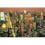 (24x36) Manhattan Evening (Skyline from Above) Art Poster Print