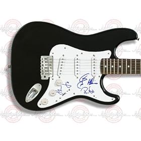 SUPERGRASS Signed Autographed Guitar UACC RD jb