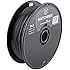 HATCHBOX 3D PLA-1KG1.75-BLK PLA 3D Printer Filament, Dimensional Accuracy +/- 0.05 mm, 1 kg Spool, 1.75 mm, Black