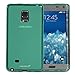 Galaxy Note Edge Case - Fosmon [DURA FROST] Smooth Durable & Flexible SLIM-Fit Cover for Samsung Galaxy Note Edge (Teal)
