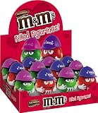 M&M's Valentine's Milk Chocolate Candy Filled Figurine, 0.70-Ounce Figurines (Pack of 12)