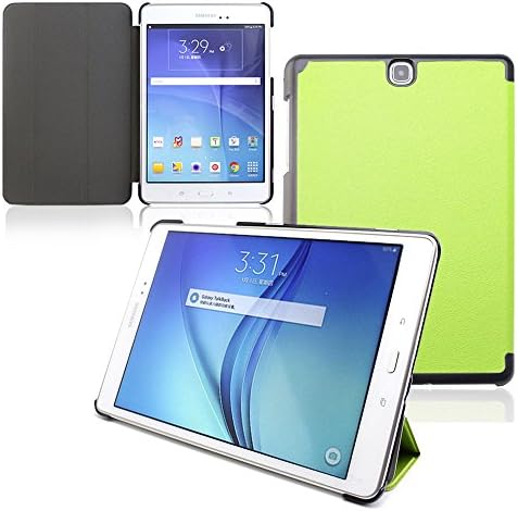 LOOPEE Samsung Galaxy Tab A 9.7 /T550 SmartShell Case Ultra Slim Lightweight with Auto Sleep/Wake Feature and Multi-Angle Stand Function.GREEN