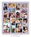 Poster Pocket LAVENDER Custom Picture Photo Collage, 20 Opening, Holds 20 4 X 6 Photos, Flexible Plastic Frame, Album, Wall, Dormroom, Friends, Family, Show, Gallery, Autograph album, Presentation, 4x6, 6x4, Jumbo, Generous, Pictures, Pics, Images, Photos, Collages, Scrap book, No Glass, Safe for Kids, Plastic, Lightweight, Gift, Present, Unique, Photo holder, PosterPocket, PosterPockets, PosterPocket.com, Wedding Favor, Baby shower, graduation, dorm room , apartment, day care, school, sports, prom, formal, protect's day, father's day, memorial, gift, fun, sororty, fraternity, memories