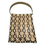 Whiting&Davis -- *Lattice Screenprint Shoulderbag -- Handbags