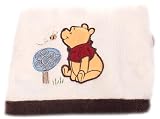 Disney Friendship Pooh Embroidered Boa Blanket