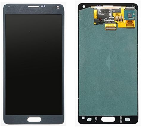 LCD Display+screen Digitizer Glass Lens Assembly for Samsung Galaxy Note 4 N910 N910s N910c N910a N910v N910p N910r N910t (black)
