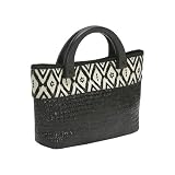 Magid Diamond N/S Wood Tote,Black,one size Review
