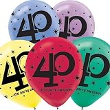40 Printed 12in Balloon Assortment 20ct