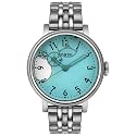 Fossil Ladies Boyfriend Blue Water Stainless Steel Bracelet Watch