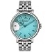 Fossil Ladies Boyfriend Blue Water Stainless Steel Bracelet Watch
