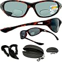 RAGGED POLARIZED BIFOCAL SUNGLASSES READING MAGNIFIERS READERS 300 DEMI FRAME
