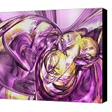Violet Summer Abstract Canvas Print / Canvas Art - Artist Alexander Butler