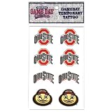 Lets Party By Jenkins Ohio State Buckeyes Temporary Tattoo Sheet