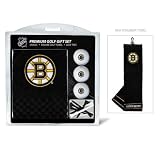 Boston Bruins Golf Towel with Golf Balls Gift Set