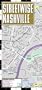 Streetwise Nashville Map - Laminated City Center Street Map of Nashville, Tennessee - Folding pocket size travel map