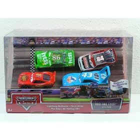 New Disney Cars Race and Chase Gift Pack (Includes Exclusive Re-Volting #84) by Disney