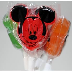 Disney Mickey Mouse Lollipops 5 Pack - Disney Parks Exclusive & Limited Availability