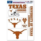 Texas Longhorns Window Clings Sheet