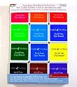 Primary Dye-Based Mini Ink Pad Set - 12PK